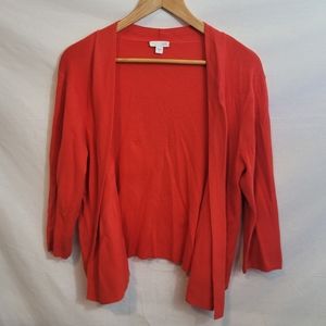 J.JILL Open Cardigan Sweater